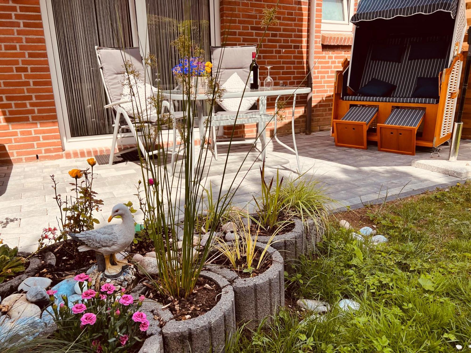 Seelund - Meeresrauschen Lauschen - Ruhiges Sonniges Apartment Mit Garten Und Terrasse Nahe Strand Und Ostsee Schönhagen Kültér fotó